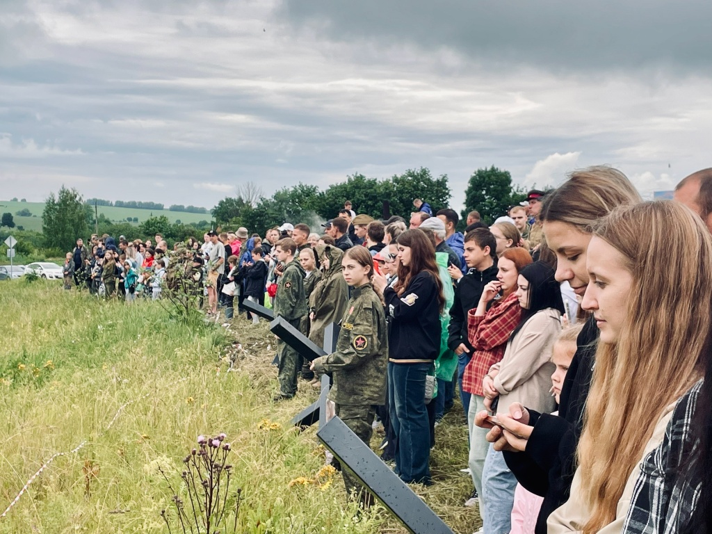В Лямбирском районе Мордовии прошла реконструкция в честь 80-летия Победы