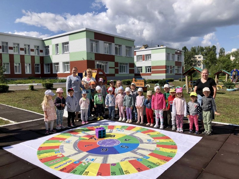 «Колесо безопасности» запустили в детских садах Мордовии