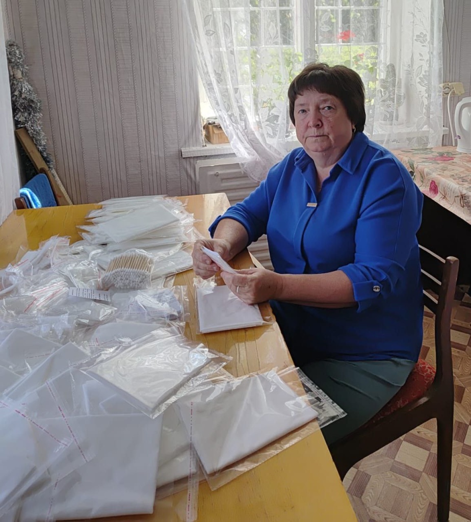 Жители поселка Красноармейский Мордовии отправили на передовую партию «армейских душей»