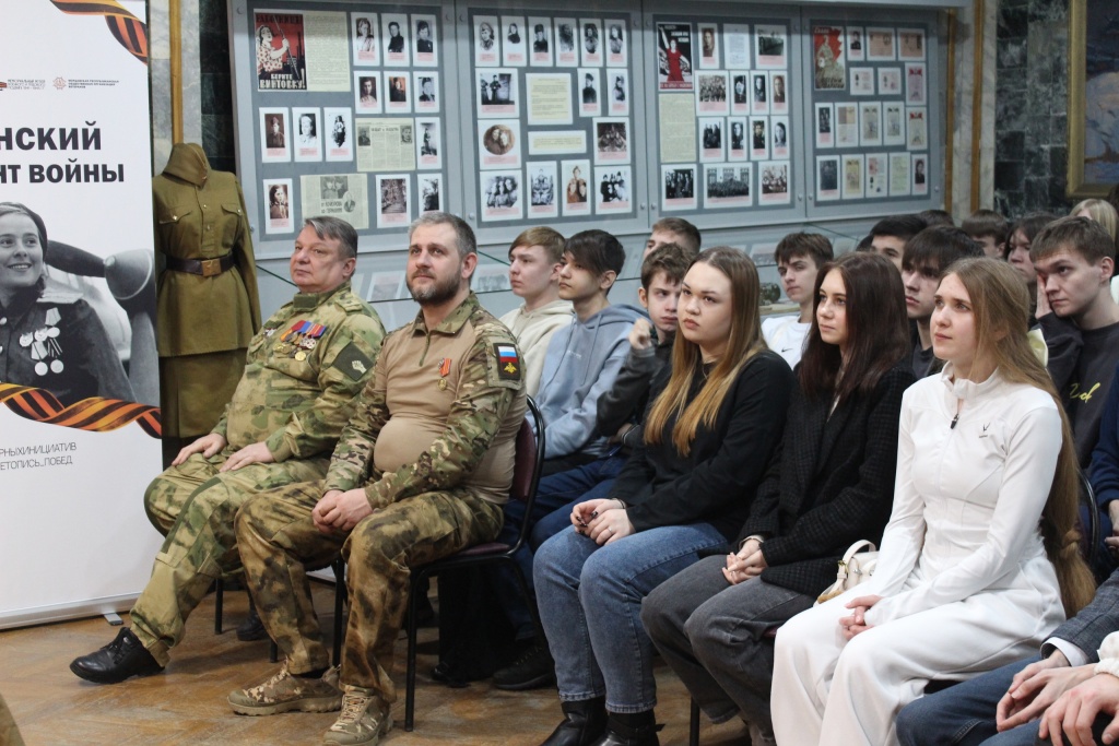 В Мордовии в музее военного и трудового подвига 1941-1945 годов почтили память военных журналистов