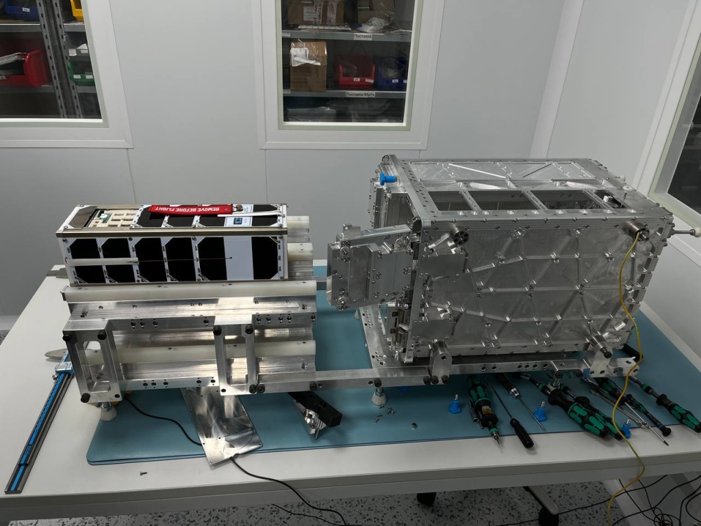 Два мордовский спутника запустили в космос