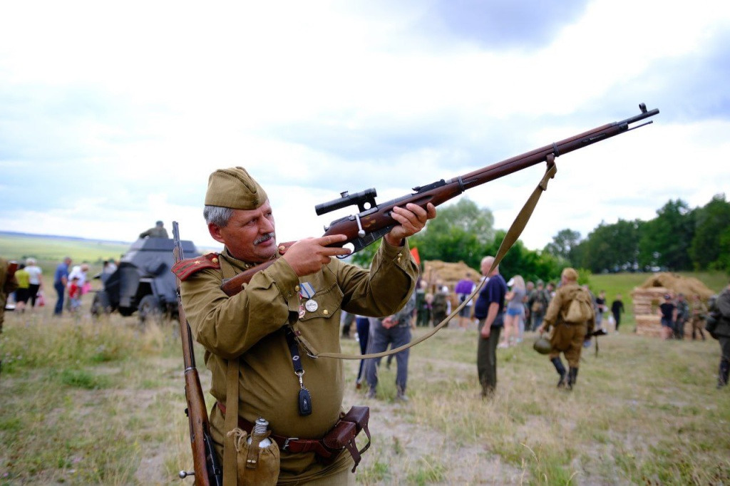 В Мордовии воссоздали эпизод битвы за Донбасс в 1943 году