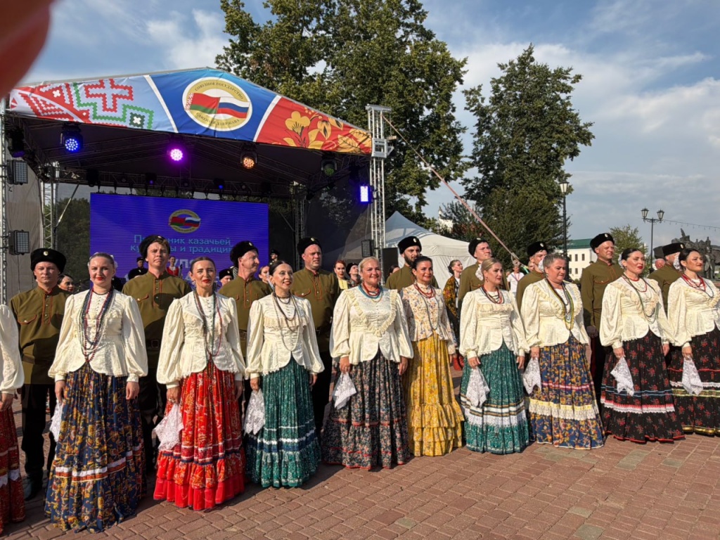 Казачьи традиции Мордовии продемонстрировали на международном фестивале в Витебске Казачьи традиции Мордовии продемонстрировали на международном фестивале в Витебске