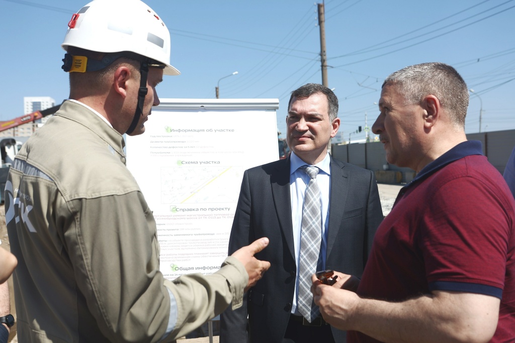 В Новосибирске отремонтируют 70 километров теплосетей в 2024-м году