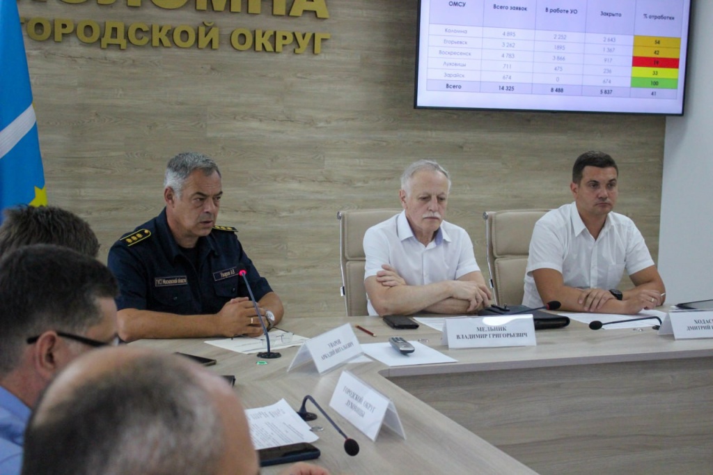 В администрации Коломны прошло обсуждение подготовки к зимнему периоду