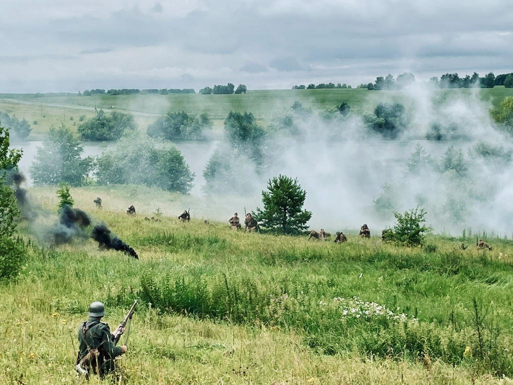 В Лямбирском районе Мордовии прошла реконструкция в честь 80-летия Победы В Лямбирском районе Мордовии прошла реконструкция в честь 80-летия Победы