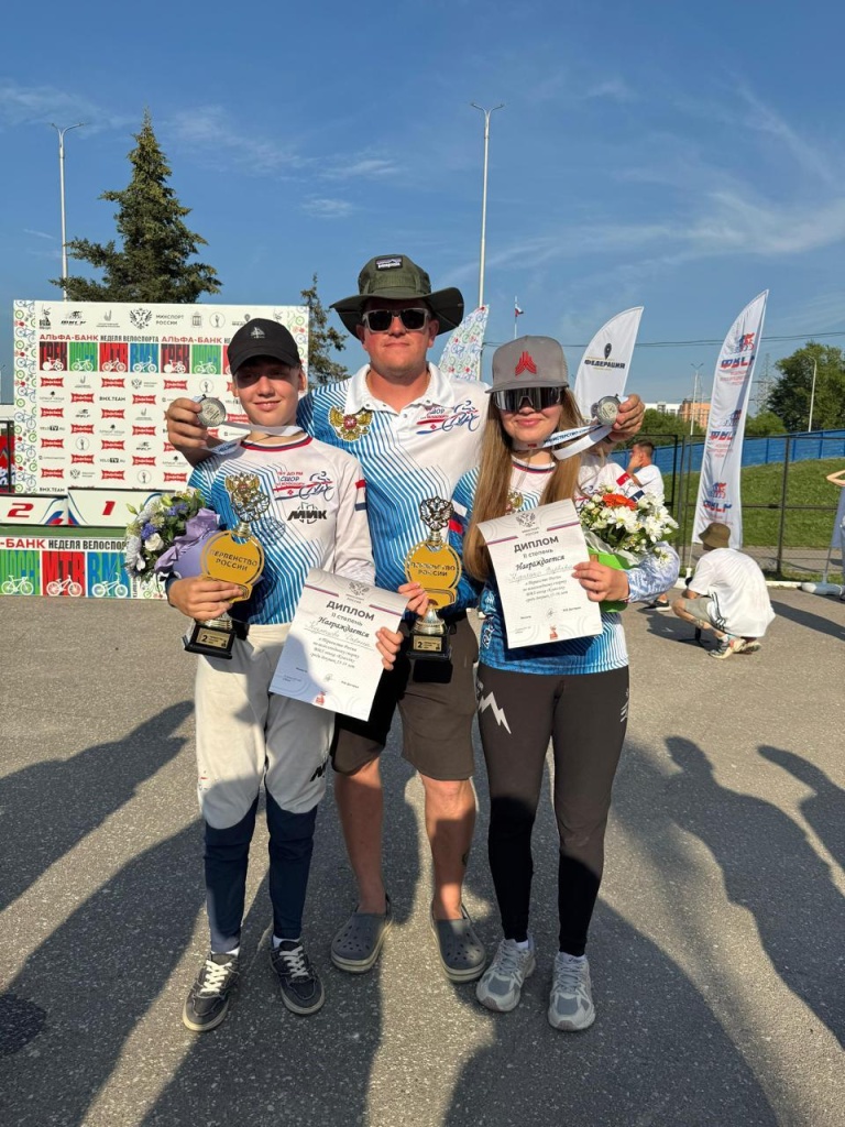 Рузаевские велосипедисты завоевали медали на первенстве России по BMX