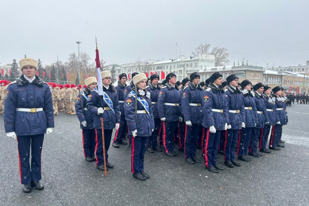 Кадеты из Мордовии приняли участие в Параде Памяти в Самаре