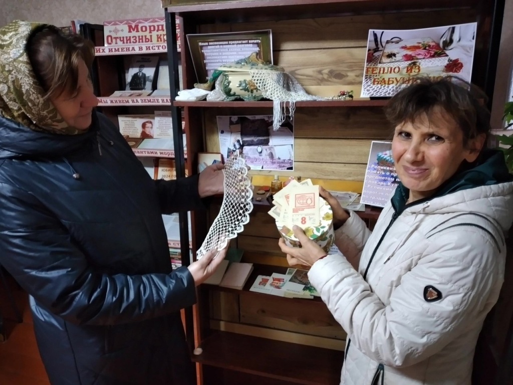 Посетителям библиотеки села Шишкеево предлагают перенестись в прошлое