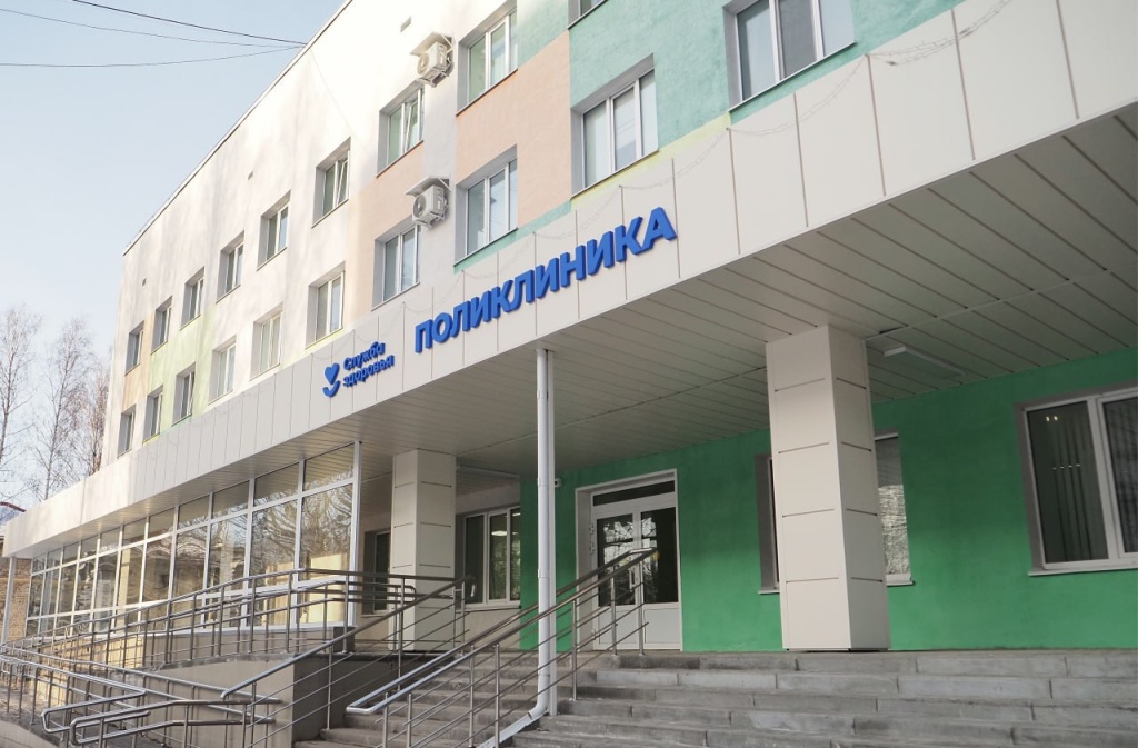 Глава Мордовии оценил капитальный ремонт поликлиники Комсомольской ЦРБ