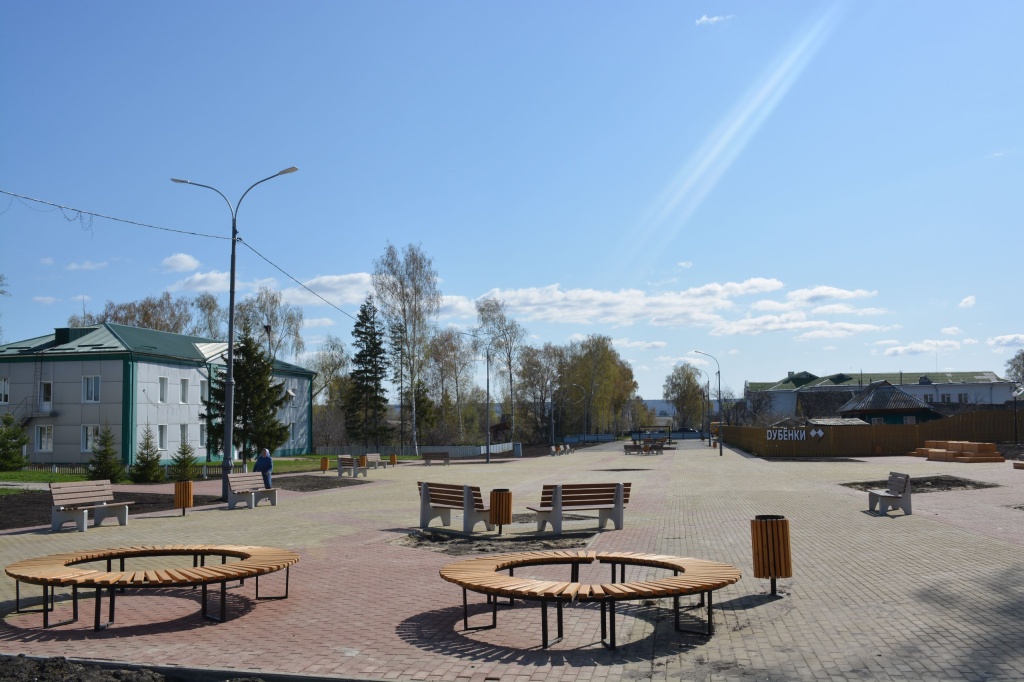 В Мордовии продолжается благоустройство Дубенского района 