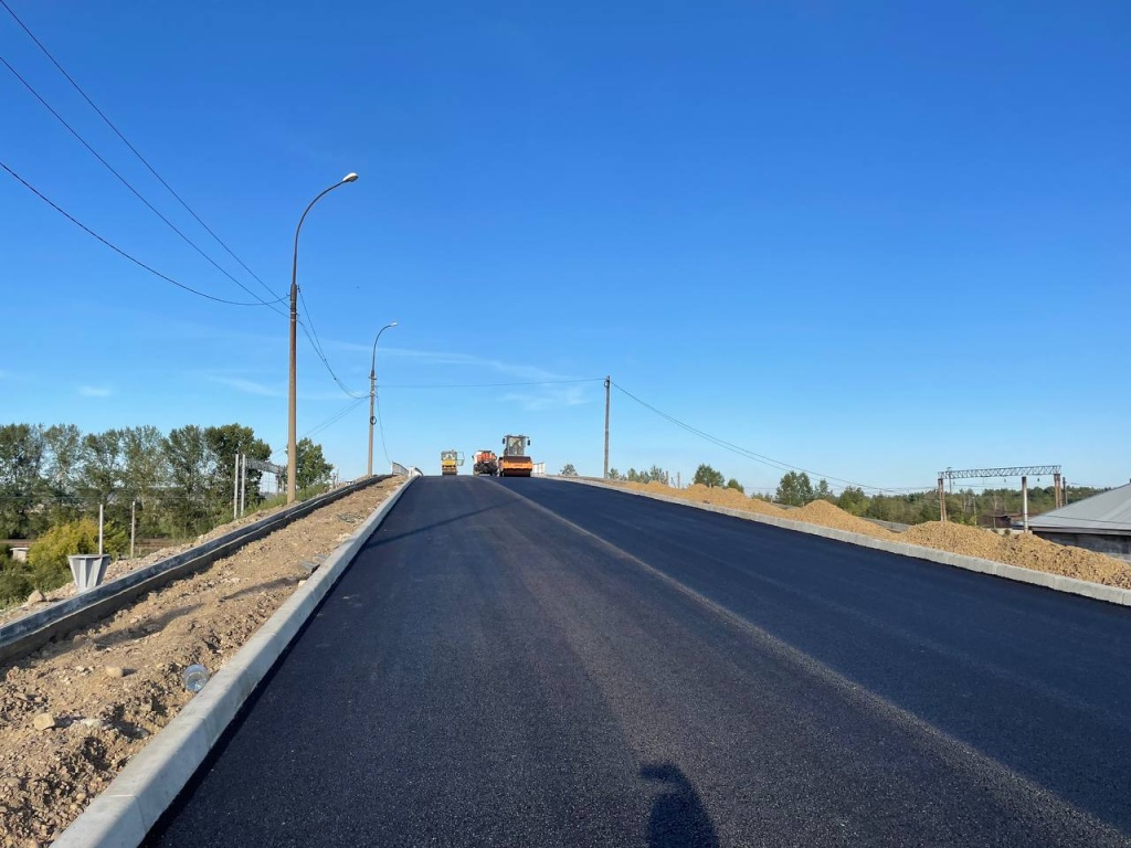 Мэр Ангарска Сергей Петров открыл движение по обновлённому путепроводу в Мегете