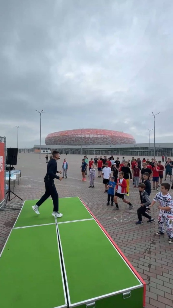 В Саранске набирают популярность коллективные субботние зарядки