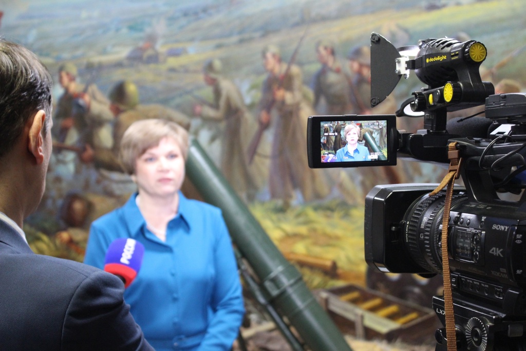 В Мордовии в музее военного и трудового подвига 1941-1945 годов почтили память военных журналистов